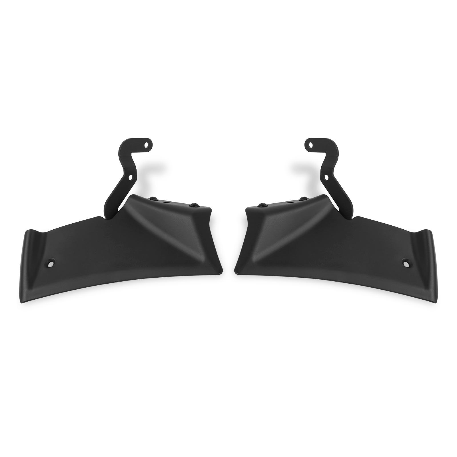 

Для YAMAHA MT-10 MT 10 SP MT10 2025-2025 Downforce Naked Frontal Spoilers Winglet Aerodynamic Wing Front Spoiler Kit чёрный