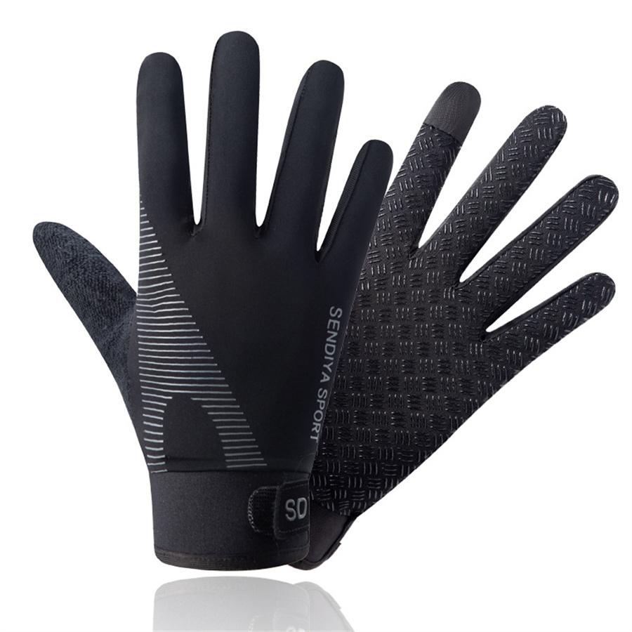 

Multi-color Touchscreen Cycling Gloves, Anti-Slip Breathable Sports Gloves for Outdoor Activities L чёрный