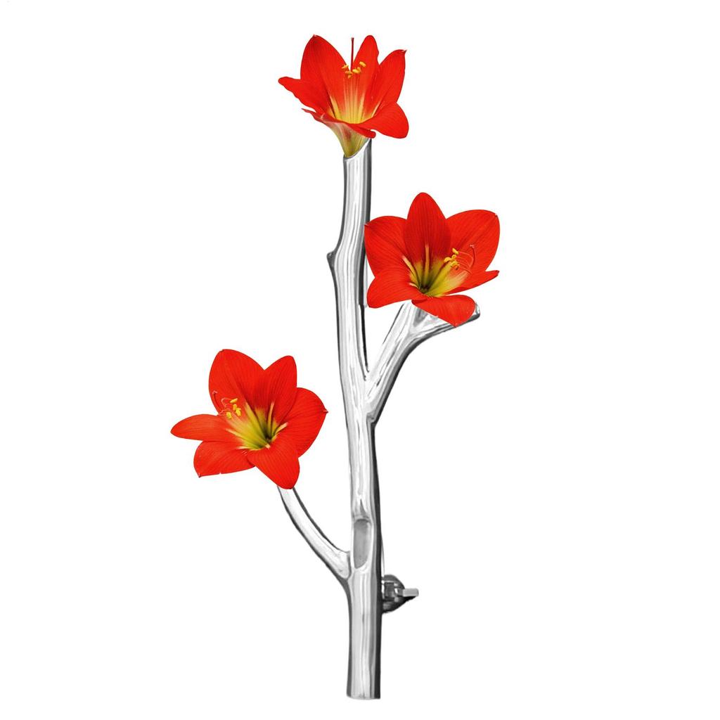 Branch-Shaped Flower Insert Brooch Metal Trendy Clothes Decoration Fashion Clothing Corsage Diy Branch Brooch For Wedding