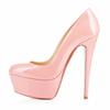 New Women Pumps Extremely High Heels Shoes14cm Sexy Patent Leather Woman Wedding Party Shoes Platform Stiletto Red 817-9PA