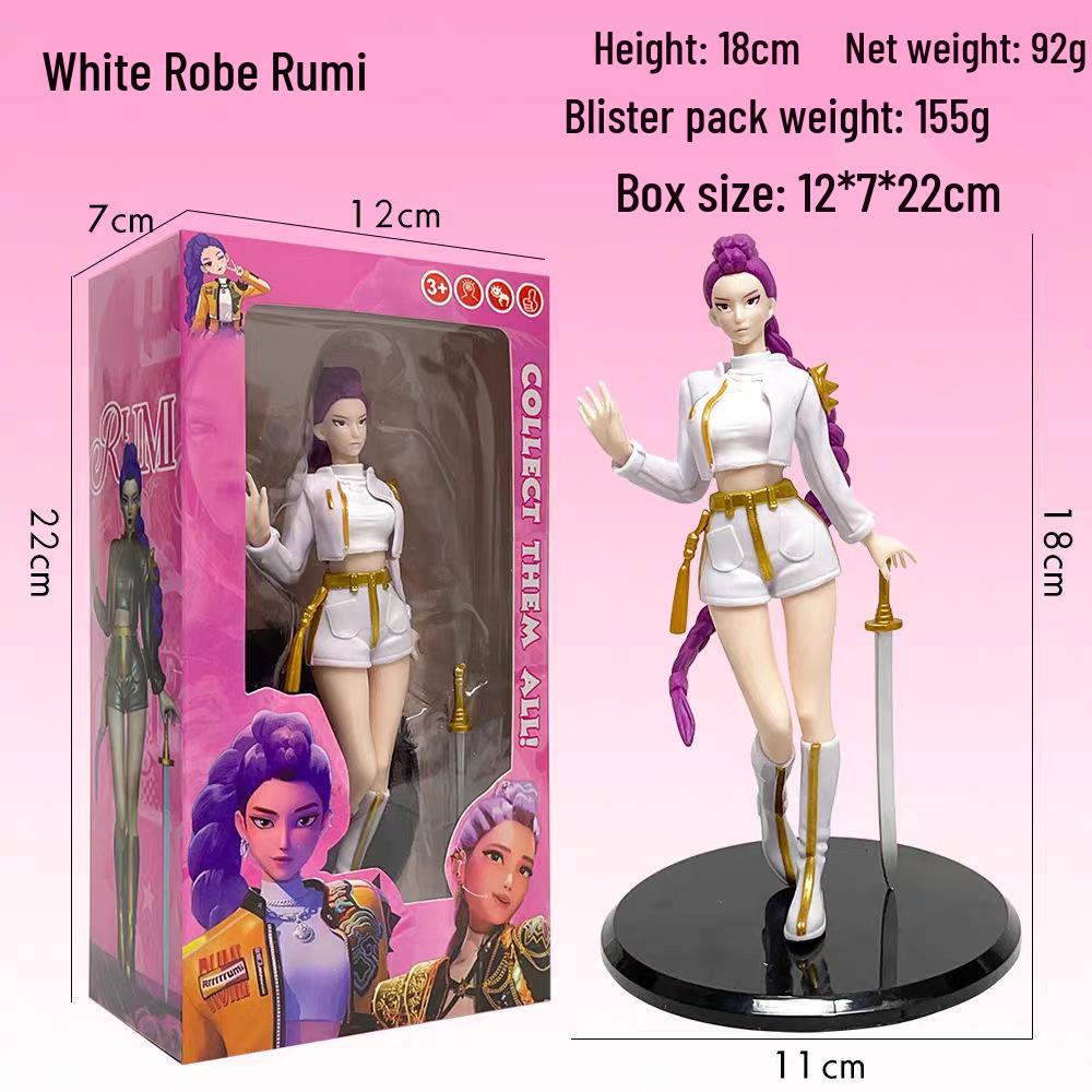 Demon Hunter Team Lumi, Mila, and Zoe Figurine Set