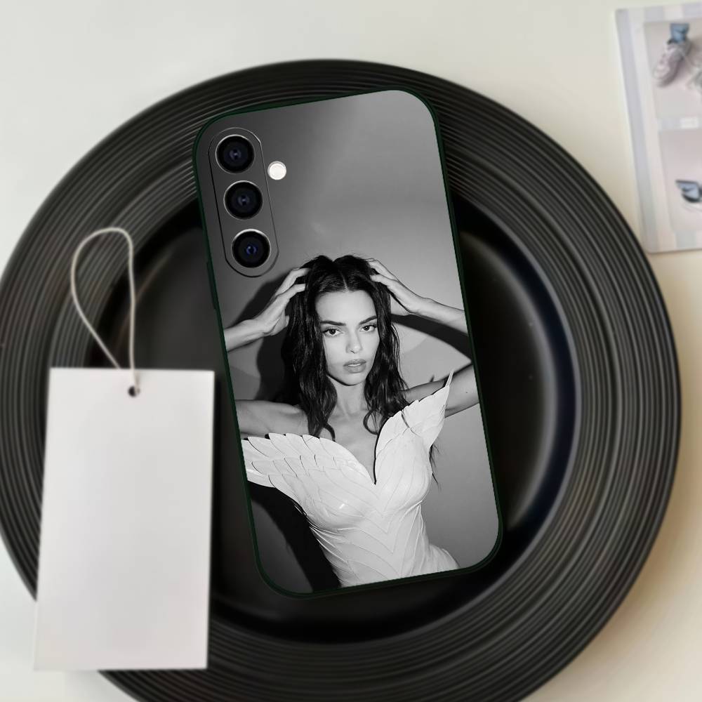K-Kendall Jenner The Supermodel Phone Case For Samsung Galaxy A73,A72,A71,A70,A53,A52,A51,Soft Silicone Black Cover Samsung a31