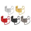 Unique Open Cuff Bracelet for Women Girls Adjustable Size Wristband Hiphop Exaggerated Jewelry Fashionable Wristwear