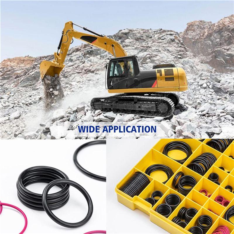 Versatile Seal O-Ring Kit Transmission Seals & O-Rings 4C4782 4C-4782 270-1528 For CAT Caterpillar SAE STOR ORFS 61 62 Nitrile 9