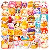 50 Cartoon Food Images Food Graffiti Stickers Japanese Ice Cream Cake Diy Luggage Water Cup Stickers