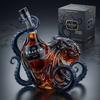 Glasflasche Meeresungeheuer Oktopus Rum Weinflasche Dekoration Bar Weinliebhaber Kunstsammlung Dekoration Karaffe Wein