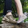 2024 Men Hiking Shoes Women Breathable Mountaineering Sneakers Lace Up Spring Summer Boys Walking Lager Size Adult Outdoor Shoe