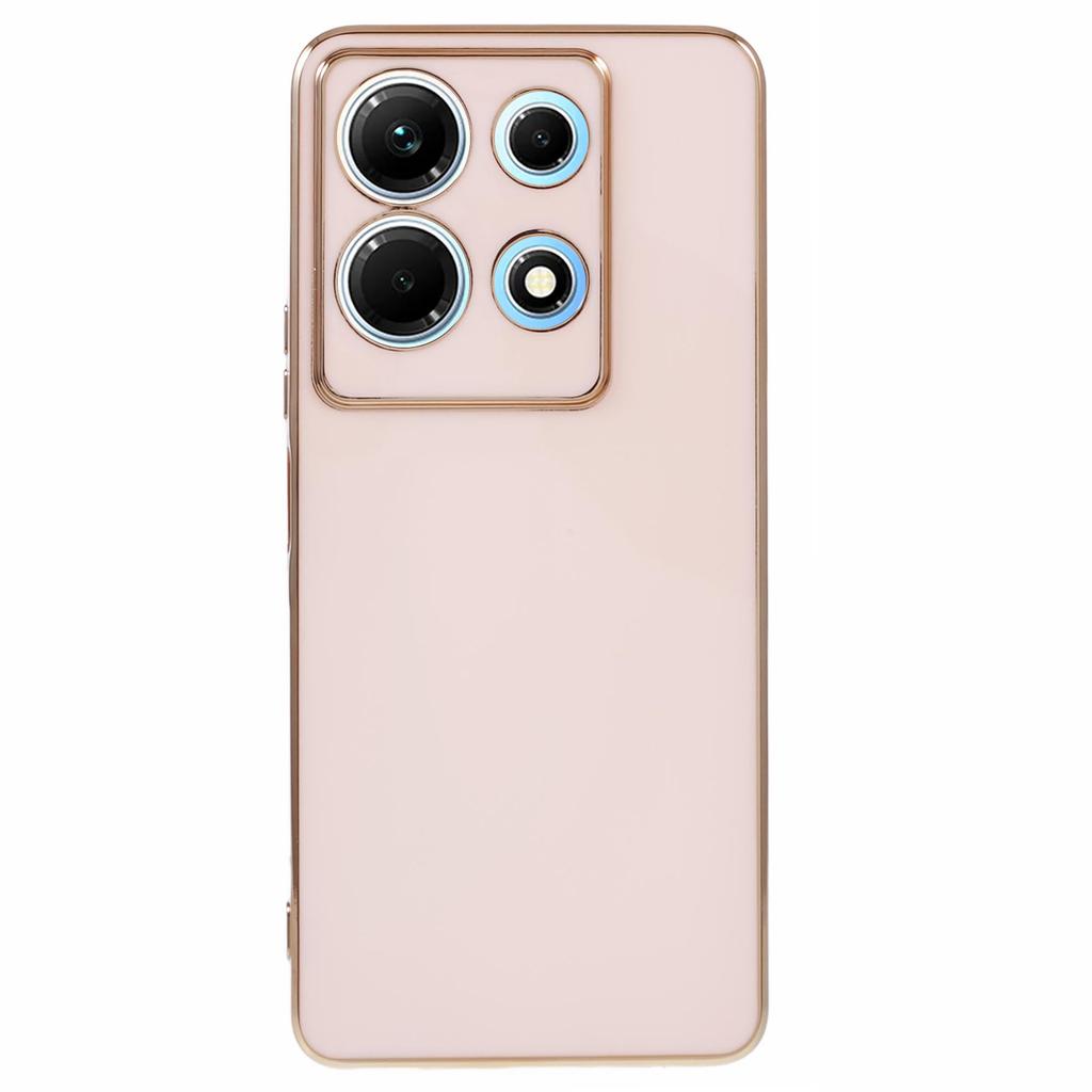Pour Infinix Note 30 5G Coque Arrière Souple en TPU Électroplacage 6D