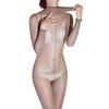 Fun Aurora Onesie Stockings Sexy Open Crotch Free Pullover Ultra-Thin Oil-Shiny Onesie Into Body Stockings