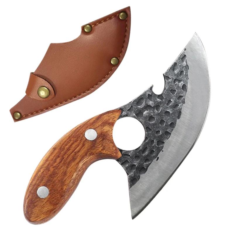 

Многофункциональный нож, тесак для мяса, тесак для костей, нож для ковки, кухонный нож из нержавеющей стали, нож для приготовления пищи, барбекю, разделочный нож