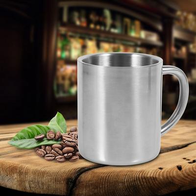 Stainless Steel Cup Cup Travel Cup Portable Student Stainless Steel Double Wall Mug Travel Camping Coffee Tea Milk Cup