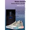 Li Ning All City 12 Technologia Beng Niski Top Buty do Koszykówki dla Dzieci Buty do Koszykówki dla Dzieci Brązowe YKBU032-7