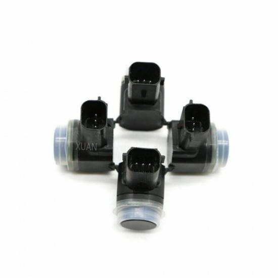 4X Bumper Parking Aid PDC Sensor For Ford Explorer Focus 8A53-15K859-ABW Black