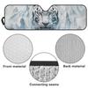 Creative Tiger Accordion-Style Off-Road Vehicle Sunshade Shield