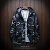 Men's Korean Camouflage Cotton Winter Coat for High School Students