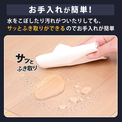 Astro Refrigerator Mat, Small, 55x65cm, Scratch and Dent Prevention Floor Protector for Refrigerators, Kitchen Floor Protector, Water-Repellent PVC Cl