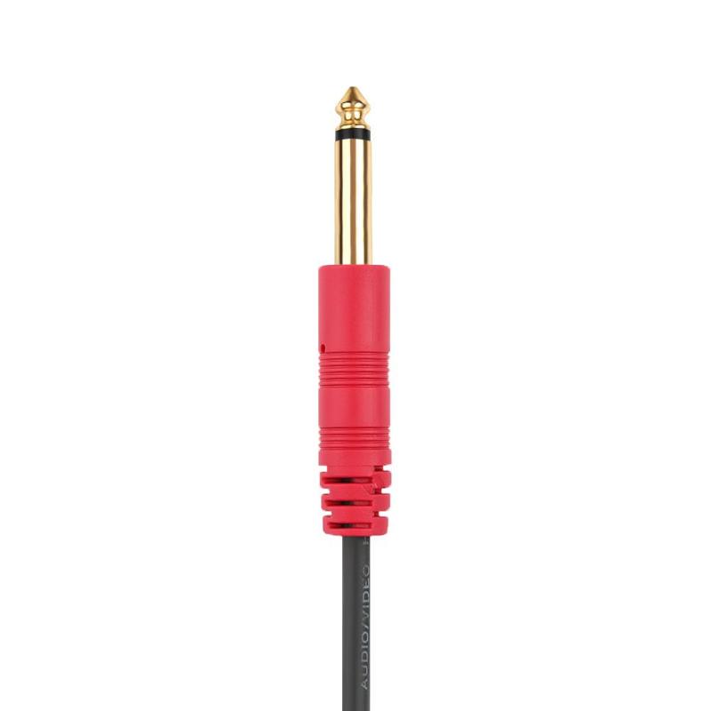 Dual RCA To 2x 6.35mm 1/4'' Mono TS Plug Audiophile Audio Cable for Mixer Amplifier 2RCA To 2 6.5 DVD Cord 2m/3m/5m/8m