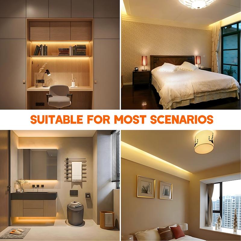 Ταινία LED COB 220V με Αυτοκόλλητη Ταινία, Φις Ρεύματος ΕΕ, RA 90 Υψηλής Πυκνότητας, Αδιάβροχη IP65, Ευέλικτη Ταινία LED