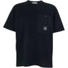 Pocket Minimalist Fashion Brand Logo Short Sleeve Crew Neck Fitted Straight T-Shirt Unisex T-Shirts L1S152100004S0115