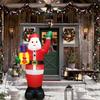 Christmas Inflatable Santa Claus Lighted Blow Up Christmas Yard Decoration