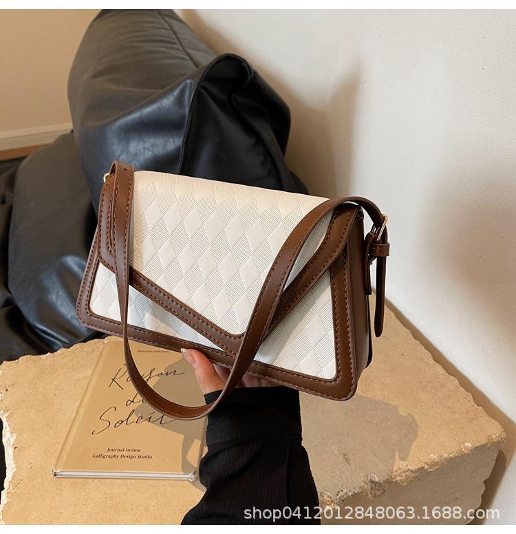 

Модная сумка-подмышка с бриллиантами женская 2025 лето новая сумка на плечо корейская версия нишевая сумка-мессенджер рабочая сумка для поездок