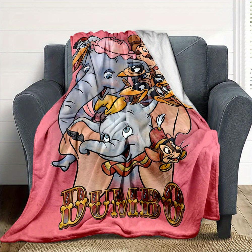 1pc, Dumbo Blanket Soft Throw for Home Decor, Gift Idea for Family and Friend, Seasonal Use, Living Room, Travel
