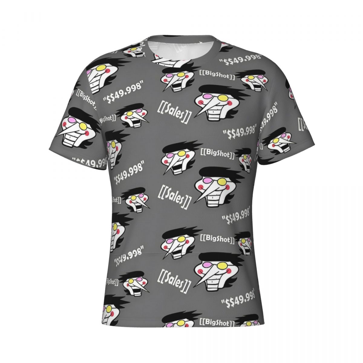 

Deltarune Spamton T Shirts for Men Women Polyester Fashion T-Shirts Crew Neck Video Games Tee Shirt Short Sleeve Tops Summer ... S разноцветный