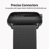 Milanese Loop Strap For Apple Watch Bands 44mm 46mm 40mm 45mm 41mm 42mm Correas Bracelet iWatch Series 10 11 Se 7 8 9 Ultra 2 3