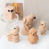 Standing Owl Candle Molds Animal Silicone Mould Plaster Molds Handmade Parrot Molds Ornament Molds Epoxy Resin Molds