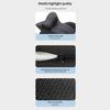 Ergonomic Memory Foam Pillow for Side Sleepers Reading Bed with Removable Cover