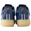Nike Scarpe da Ginnastica Uomo Air Force 1 Low in Pelle Verniciata e Denim Blu IM5757-400