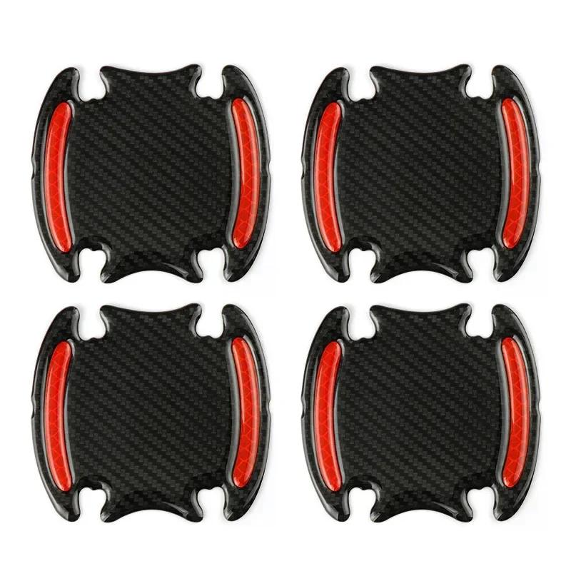 Car Door Handle Reflective Sticker Protection Sticker Door Handle Paint Surface Anti-scratch Reflective Sticker Car Accessories