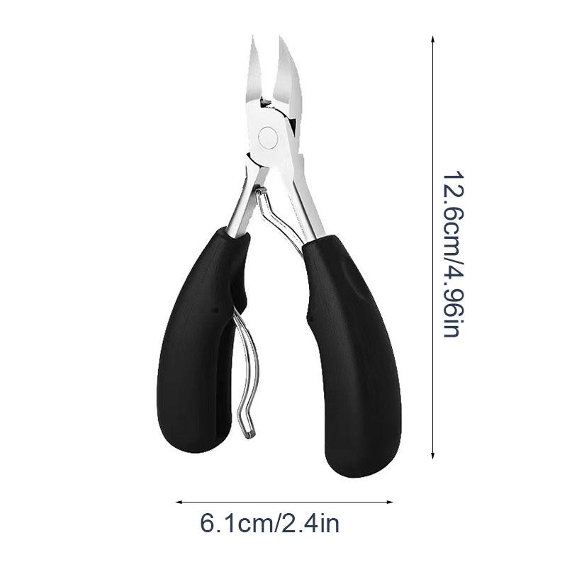 Professional Nail Clippers Correction Thick Nails Ingrown Paronychia Trimmer Edge Cutter Manicure Scissor Pedicure Tool
