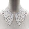 Lace Shoulder Collar Piece Milk Silk Embroidery Pair Flower Hollow Fake Collar Accessories Water Soluble Embroidery Pair Collar Children'S Accessories