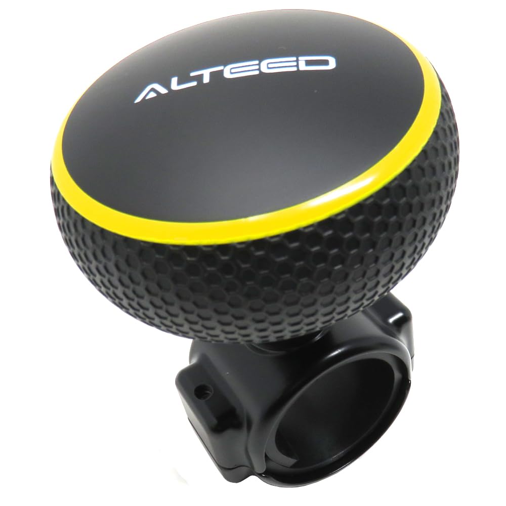 

ALTEED Спиннер на руль, Ручка-спиннер для руля, Встроенные подшипники, Ручка из TPR материала, для автомобиля (Черный х Желтый) жёлтый