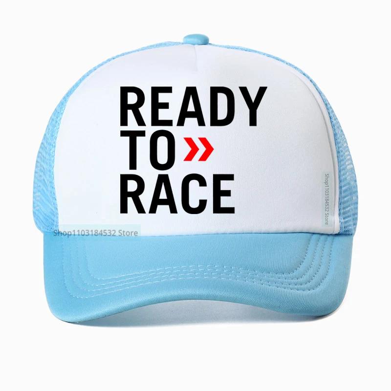Ready To Race Baseball Cap Unisex Women Casual Motorbike Racing Enduro Fashion Caps Outdoor Breathable Adjustable Snapback Hats
