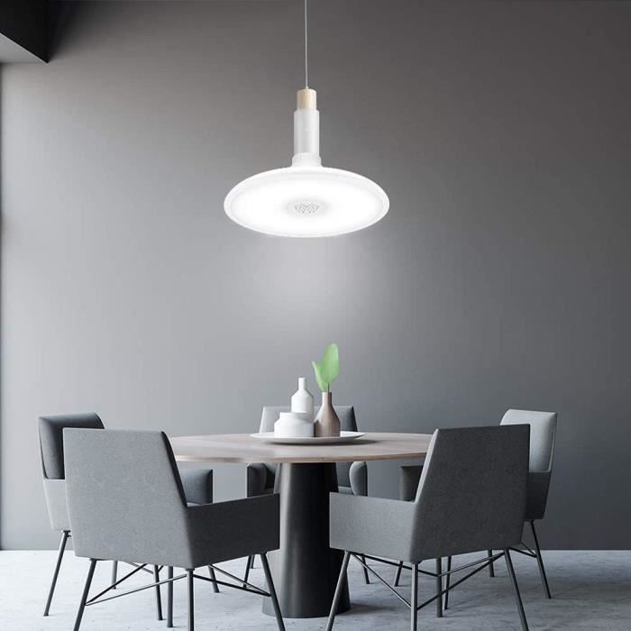 Plafonnier led - horevo - bluetooth - lumière rvb - ip65 - économie d'énergie