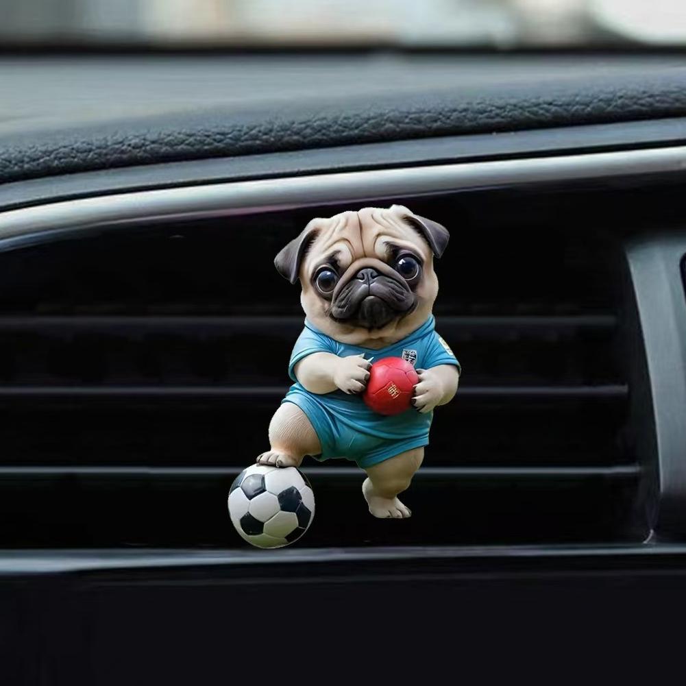 Cat Dog Car Air Freshener Diffuser Outlet Vent Perfume Clips Air Outlet Aroma Diffuser Ventilation Clip Car Interior Decoration