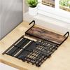 Wall Mounted Refrigerator Side Storage Rack Punch Free Spice Storage Rack  Bathroom