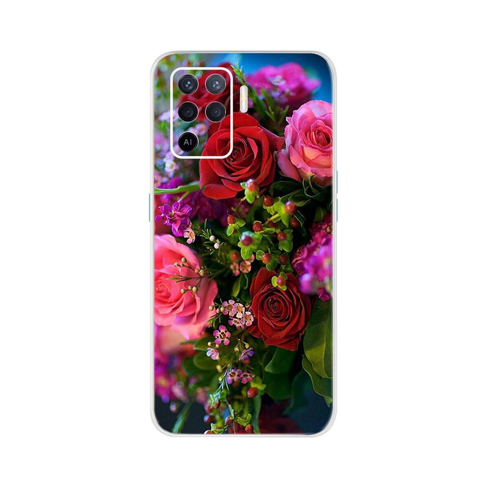 For OPPO A94 54 A74 Case 59 Cute Fashion Painted Mobile Phoen Case For OPPO A54 A 94 74 4G Cover OPPPA74 Soft TPU Silicone Coque