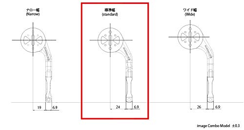RecMount Garmin Race Mount, Long Cantilever Type (Standard Width), 31.8mm (Black) [GM-RACE-XL]
