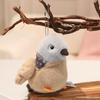 Simulation Plush Bird Keychain Cute Animal Bird Doll Pendant Birds Plush Pendant  Children Gift