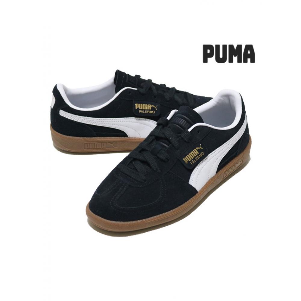

Кроссовки женские Puma S Кроссовки Palermo Черный Белый 396463 10 39646310230mmUS5