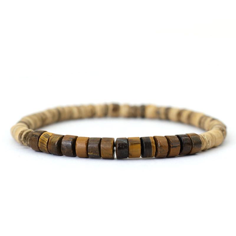 

Minimalist Natural Wood Bracelet Tendance Grade A Emperor Stone Braclet Beaded Meditation Yoga Jewelry Accessories Pulseras