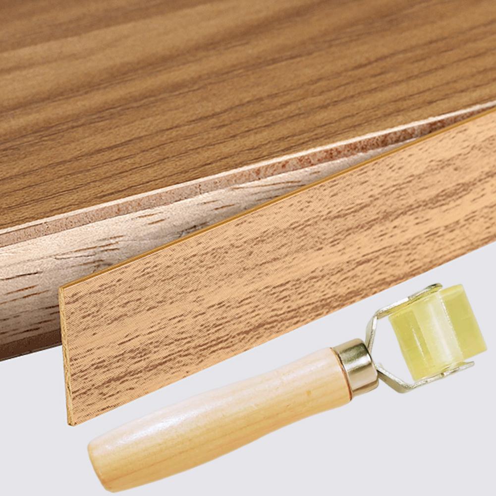 Car Sound Deadening Roller Auto Noise Insulation Push Wheel Wood Handle Car Audio Rolling Wheel Car Sound Deadener Tool for Car