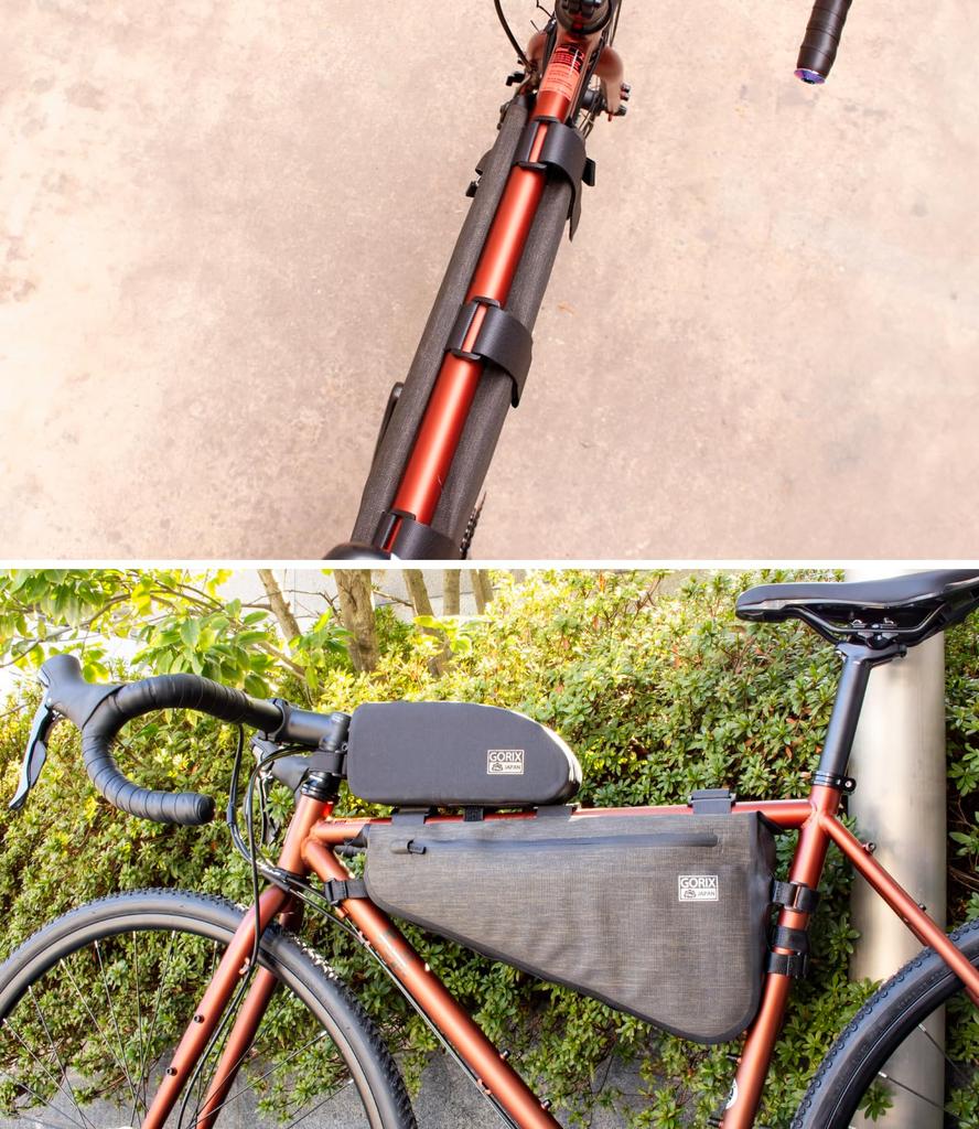 GORIX Frame Highly Large Road Large Large Triangle Waterproof Cycle Bag Cross Durable Bag Bag, Bicycle, Waterproof, Capacity, Bike, Capacity, Bag,