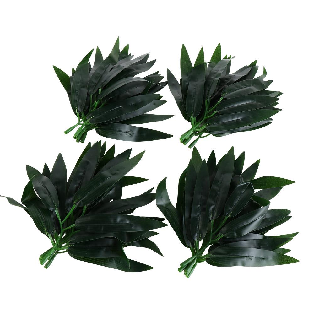Restaurant Adornment Fake Bamboo Branches Artificial Plants Simulation Leaves Bamboo Leaves