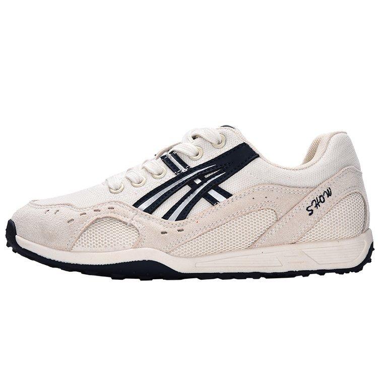 [Youshilai] 2025 Autumn New Mesh Breathable German Training Shoes Women's Color Matching Flat Bottom Non-slip Casual Sports Shoes