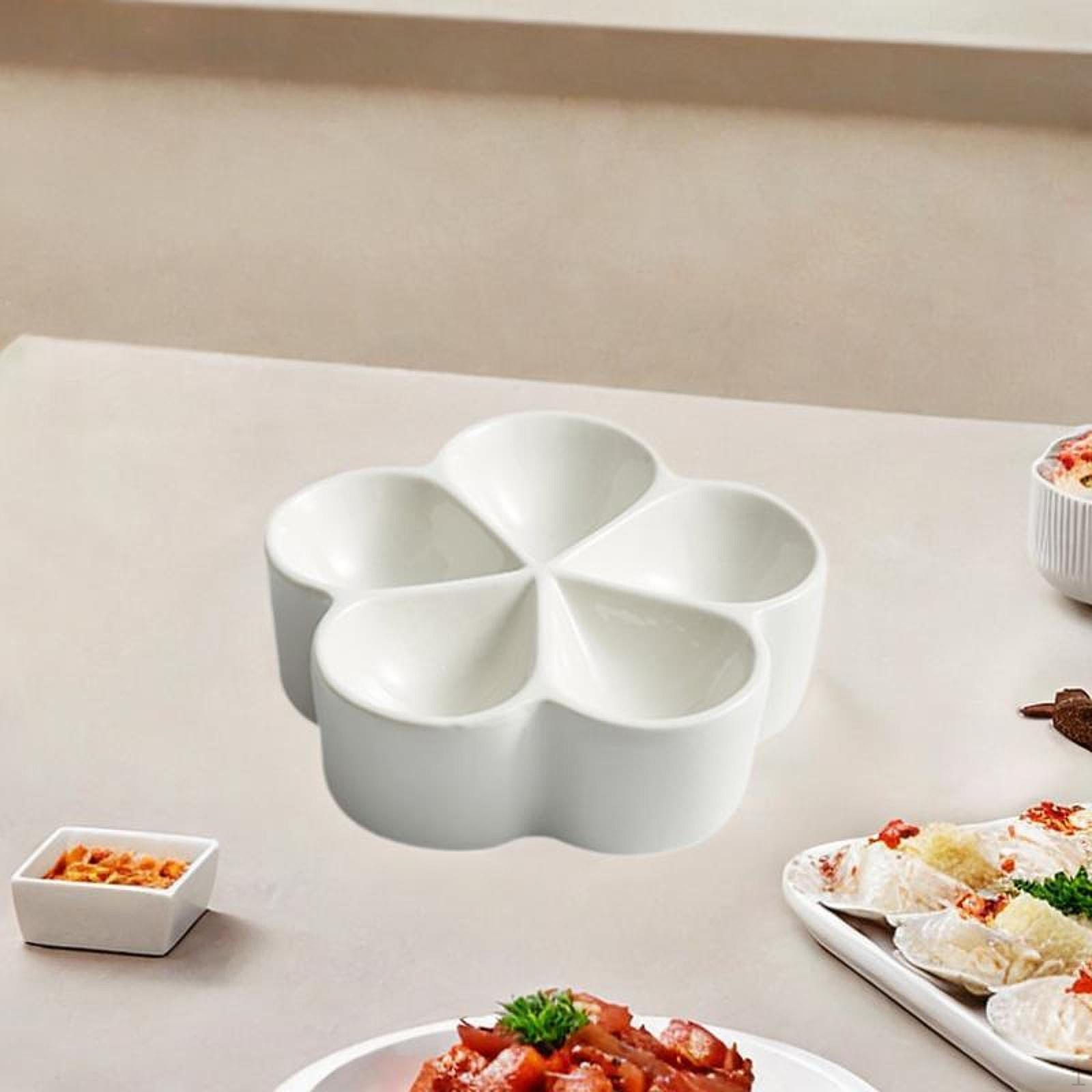 

Тарелка для закусок, сервировочная тарелка для конфет и орехов, керамический поднос для сухофруктов для печенья 5.5 inch