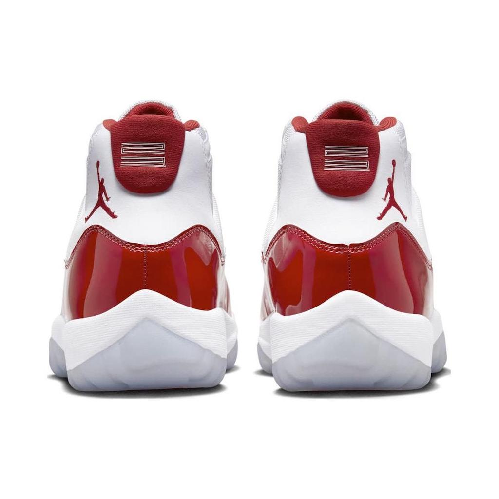 Air Jordan 11 Retro Cherry Unisex Sneakers White Varsity-Red Black CT8012-116